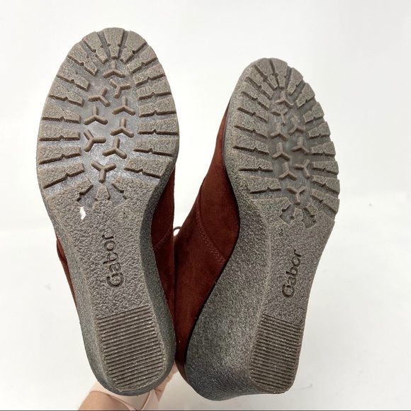 Gabor Barolo 51.680.10 lace up bootie burgundy - Picture 5 of 7